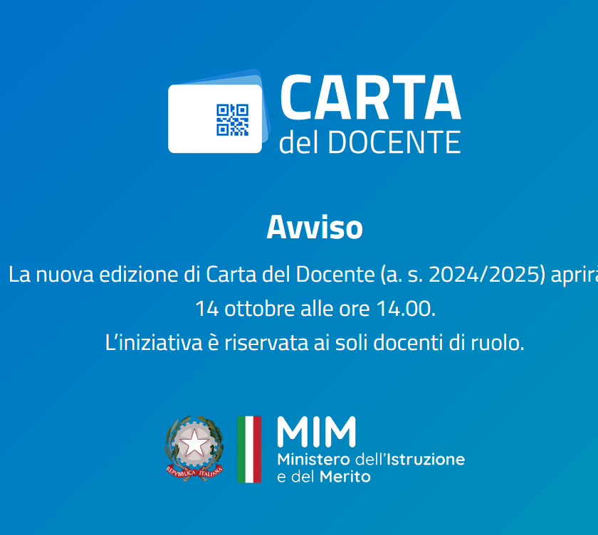 carta docente