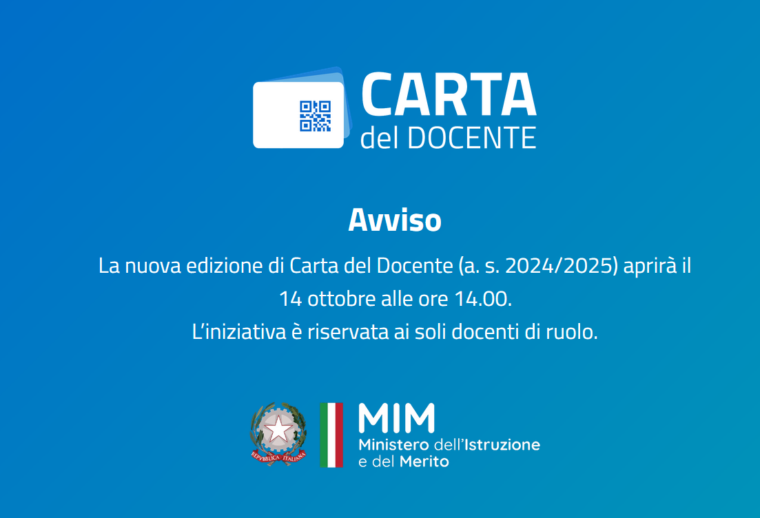 carta docente